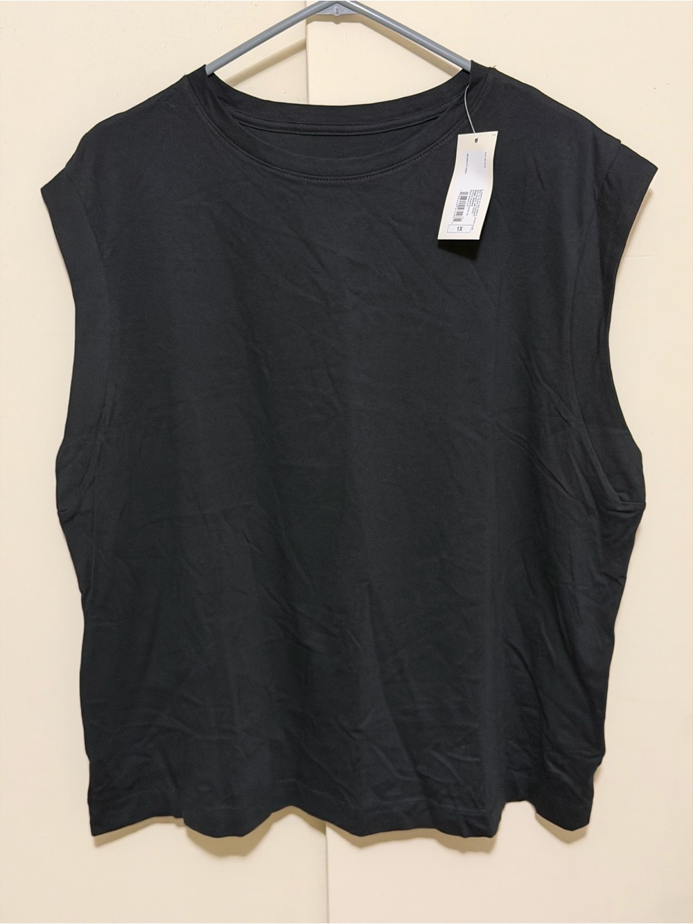 Target Black Sleeveless Crewneck Tank Top